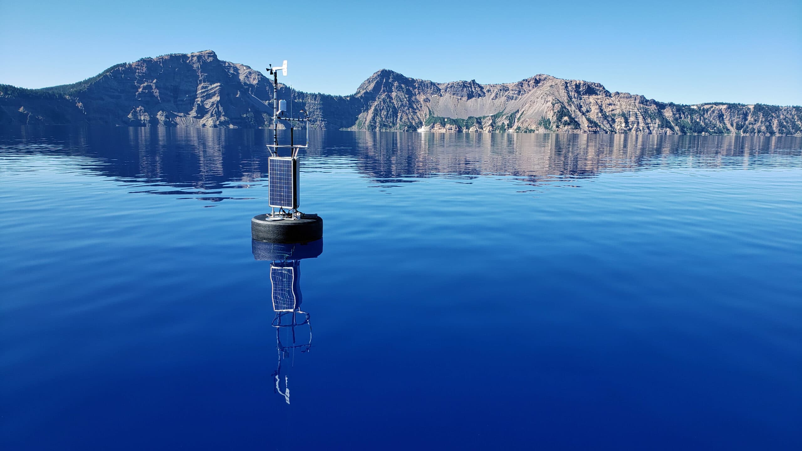 Build and deploy weather buoy on Crater Lake in Crater Lake Nati
